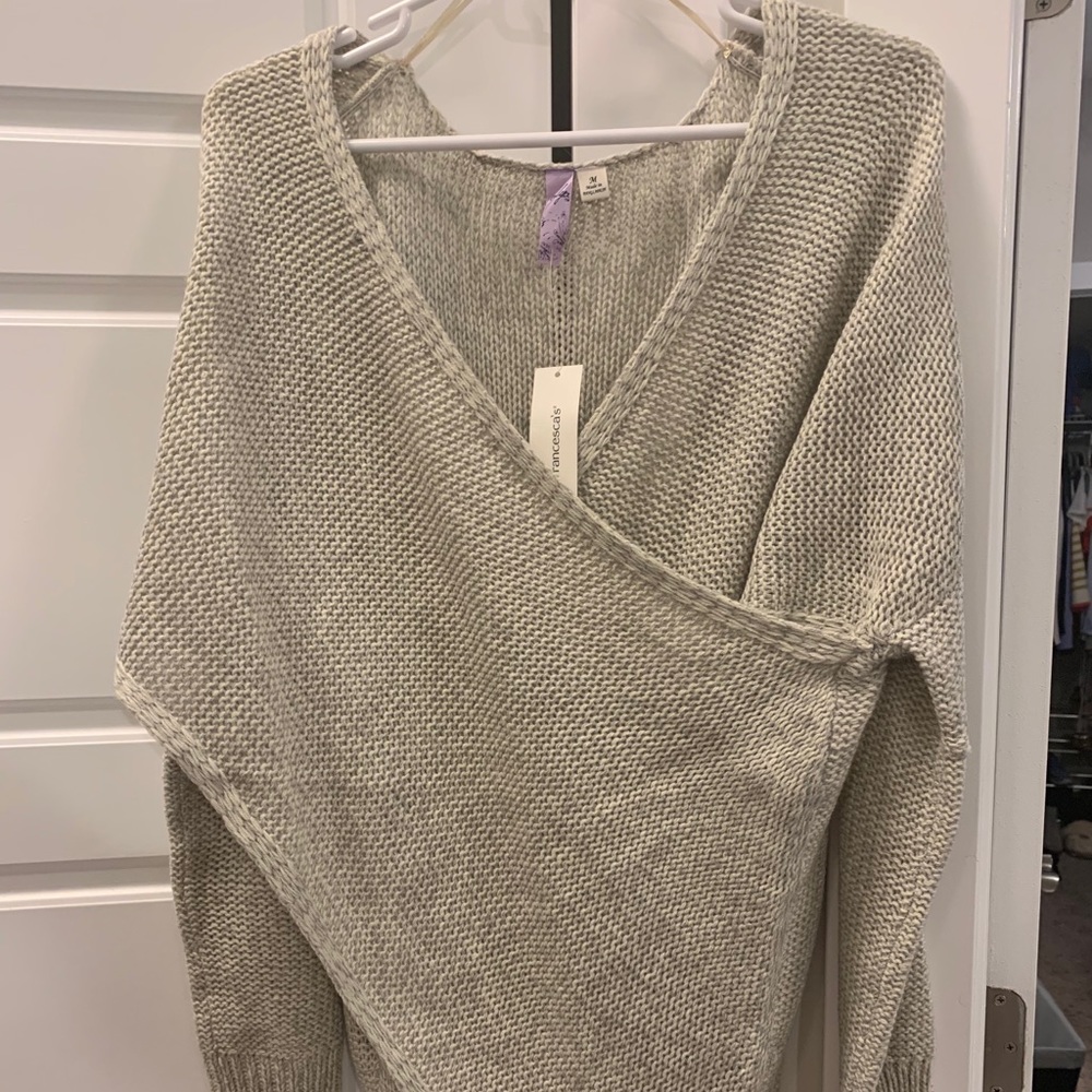 Francesca’s new w tags sweater